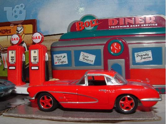 1958 Custom Corvette, Greenlight, Corvette Collection κουκλη